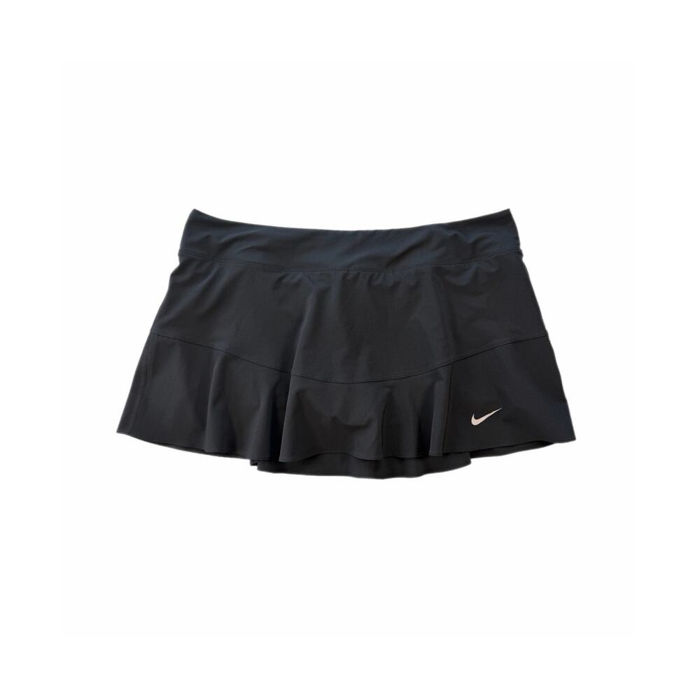 Nike Black Workout Athleisure Everyday Tennis Golf Sporty Athletic Skort Skirt